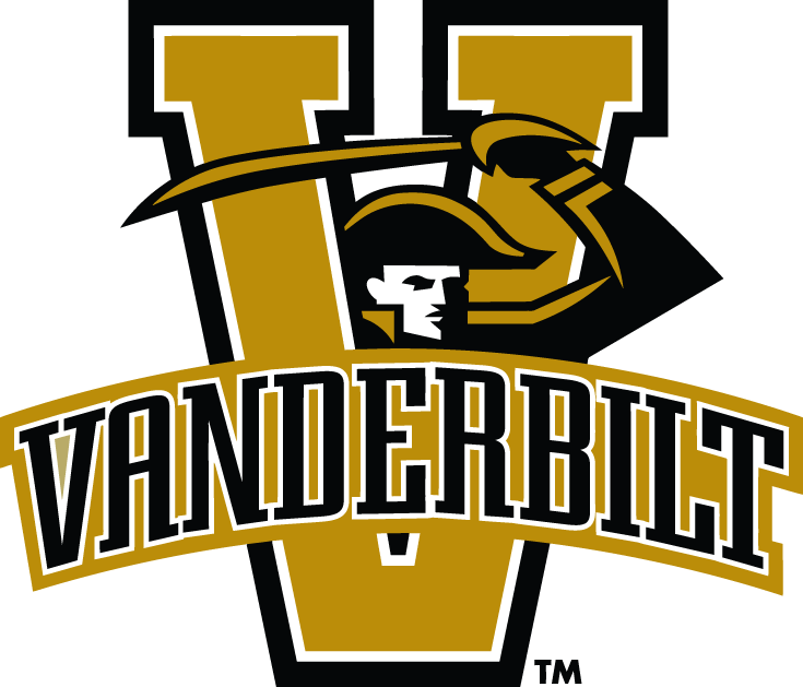 Vanderbilt Commodores 1999-2003 Primary Logo t shirts DIY iron ons
